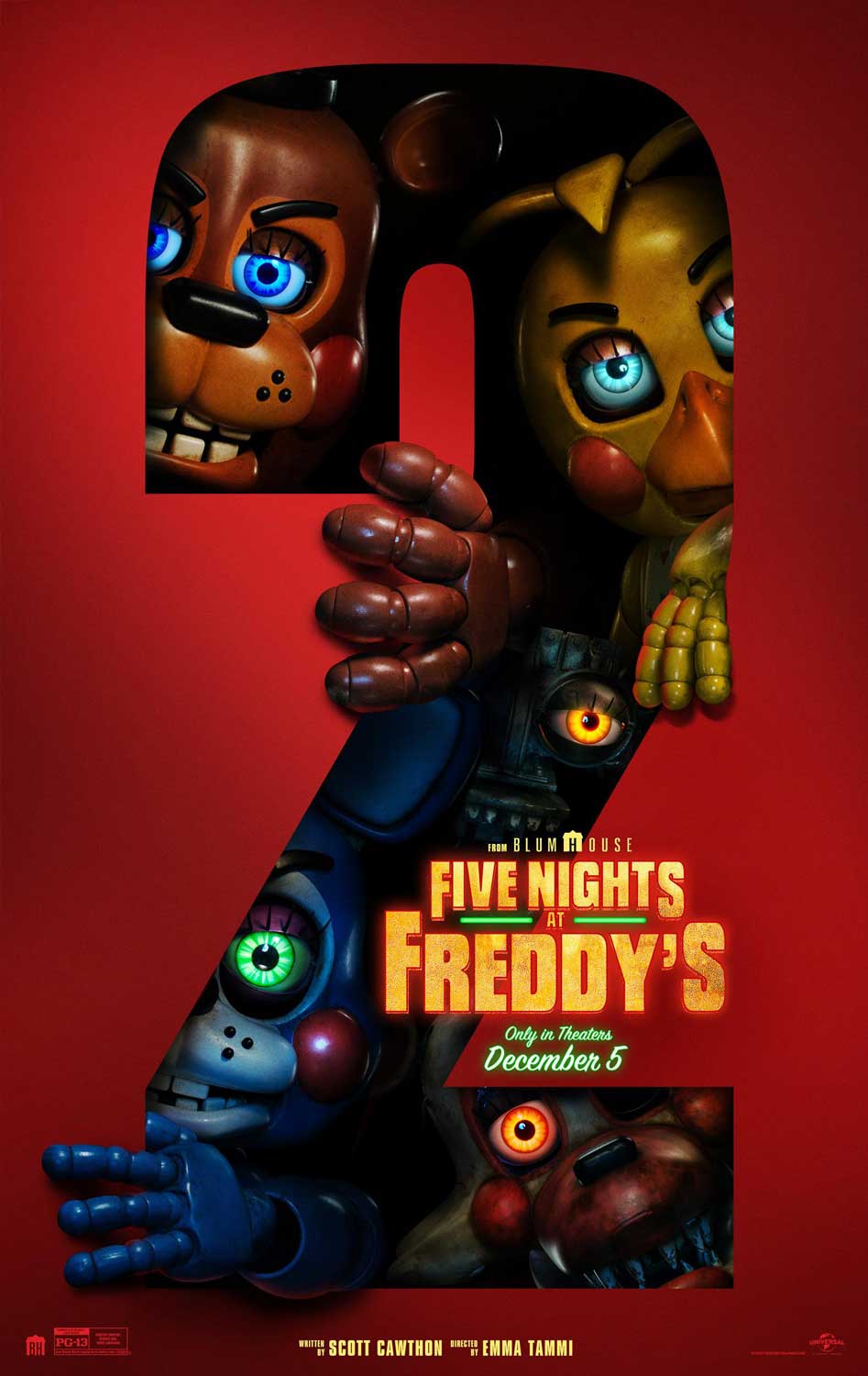 Five Nights at Freddy's 2 M 104 Mins